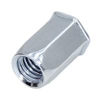 Купить заклепка м6x16 шестигранная с внутренней резьбой и уменьшенным бортом, оц. сталь оптом | ПРОТОРГ