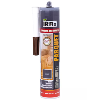 Рекомендуем купить Герметик IRFix PARQUET акриловый для паркета "Венге", 310 мл