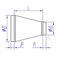 Купить переход круглого сечения центральный оптом | ПРОТОРГ