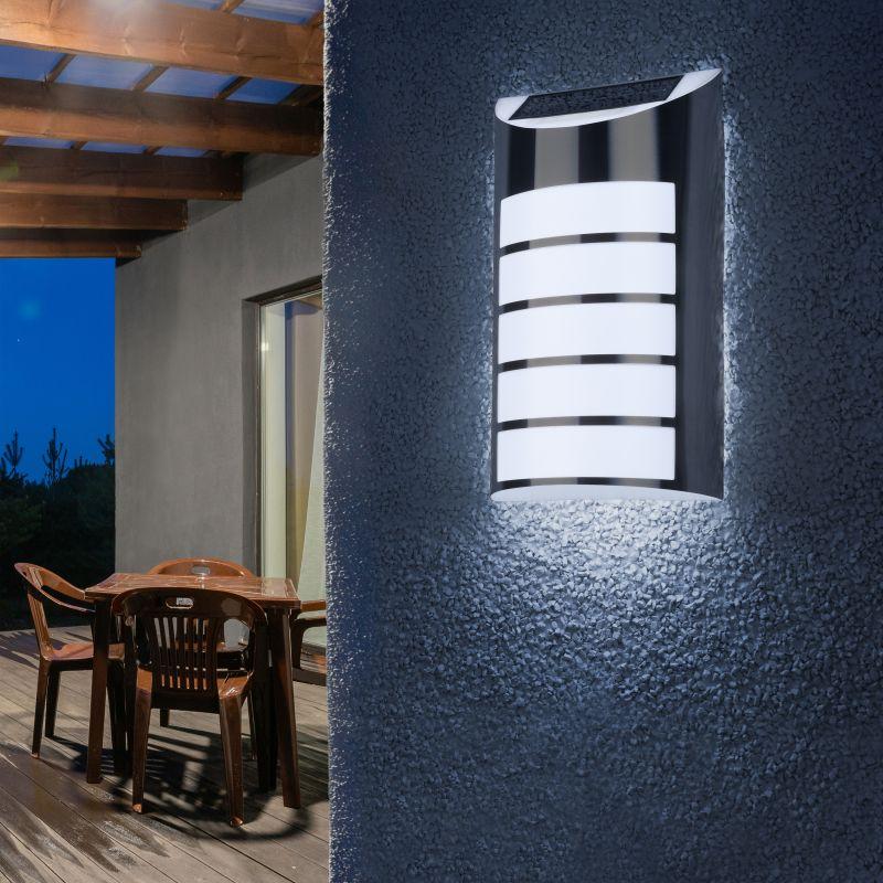 Рекомендуем купить Подсветка фасадная ERAFS024-40 Сталь 5LED 17лм солнечная батарея ЭРА Б0044254