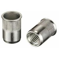 Купить заклепка м4x10 с внутренней резьбой, насечками и уменьшенным бортом, нерж. сталь a2 оптом | ПРОТОРГ