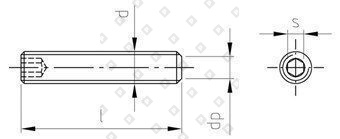 ISO 4026 A2 M 8X6 - №4