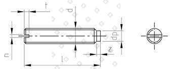 DIN 417 A4 M 4X16 - №4