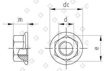 DIN 6923 A4 M 4 - №3