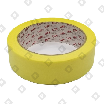 Лента малярная LUXTAPE 0,025х50 м жёлтая - №1