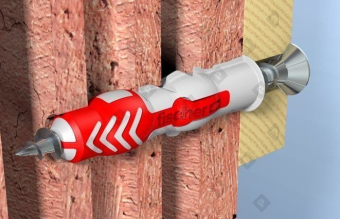 Универсальный дюбель fischer DUOPOWER 10x50 мм - №7