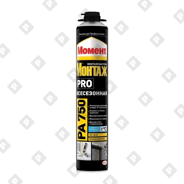 Монтажная пена Момент Всесезонная профессиональная (750 мл) - №1