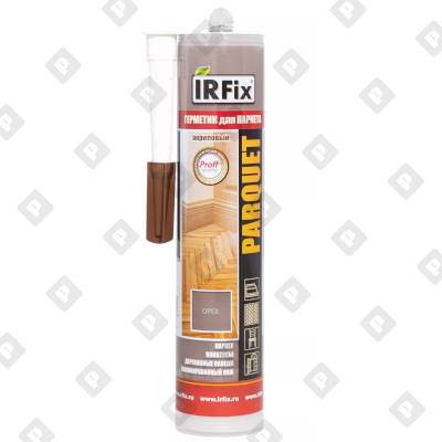 Герметик IRFix PARQUET акриловый для паркета "Орех", 310 мл - №1