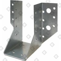 Опора бруса раскрытая OBR R 150х150х76x2 мм, оц. сталь - №1