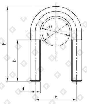 DIN 3570 M10x66-76 (2 1/2") - №2