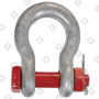 Скоба такелажная омегообразная G-2130 2 т с гайкой и шплинтом, кл. пр. 8