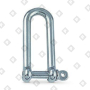 Скоба такелажная D-образная ART 8259 Ø6 мм удлиненная, нерж. сталь А4