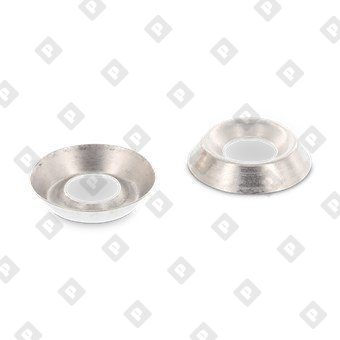 Шайба NF E 27-619 Ø4 штампованная, со скосом 90 градусов, нерж. сталь А2 - №1