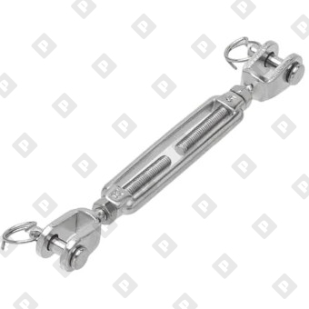 Талреп вилка-вилка открытый ART 8339 M16, нерж. сталь  А4 - №1