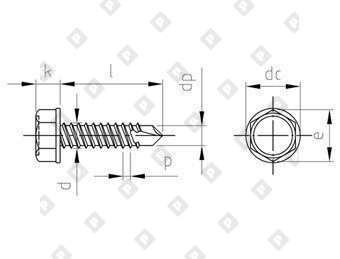 ISO 15480 AISI 410 5,5X70 - №5