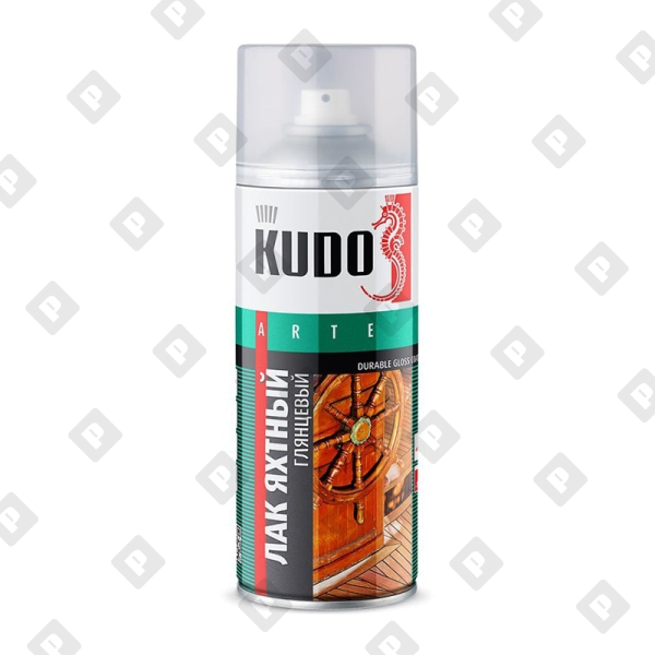 Лак яхтный Kudo KU-9003 универсальный глянцевый (0,52 л) - №1