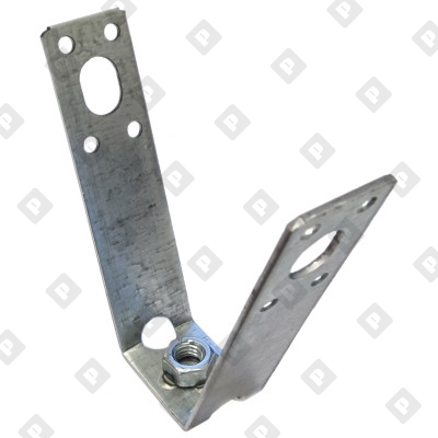Крепление V-образное для профнастила с гайкой М10 - №1