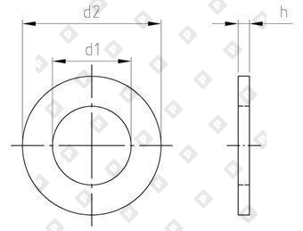 ISO 7089 A4 20 - №3