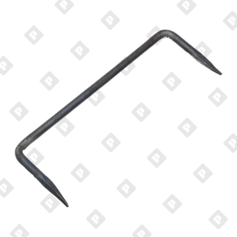 Скоба строительная d=10 мм, 350х70 мм - №1