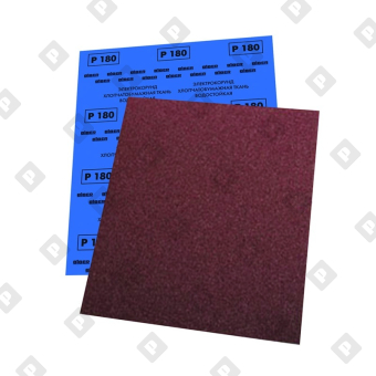 Шкурка шлифовальная Biber 70656 Р120 основа водостойкая ткань (10 шт.) - №1