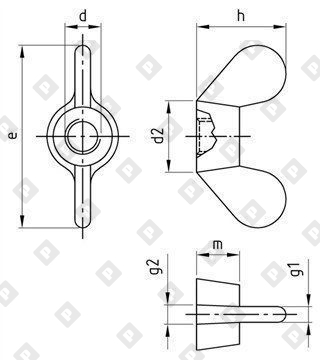 DIN 315 A2 M 4 - №4