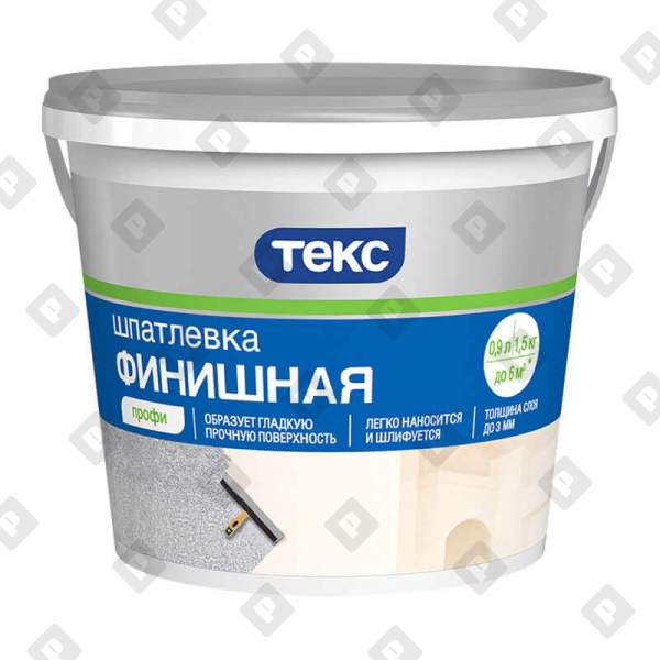 Шпаклёвка финишная Текс Профи (5 кг) - №1