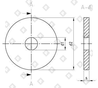 DIN 1052 A2 14X58X6 - №3