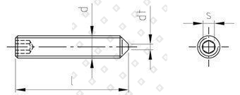 ISO 4027 A2 M 3X25 - №4