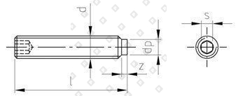 ISO 4028 A2 M 20X90 - №4
