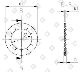 DIN 6798 A4 J 8,4 - №3